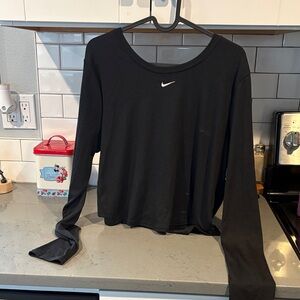 Nike Women's Black Long Sleeve Tee